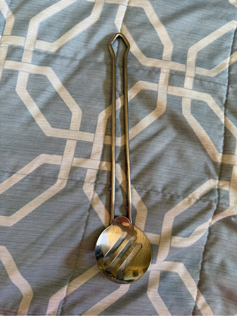 Küchenprofi 18/10 Stainless Steel Slotted Spoon Skimmer Long Handle Germany